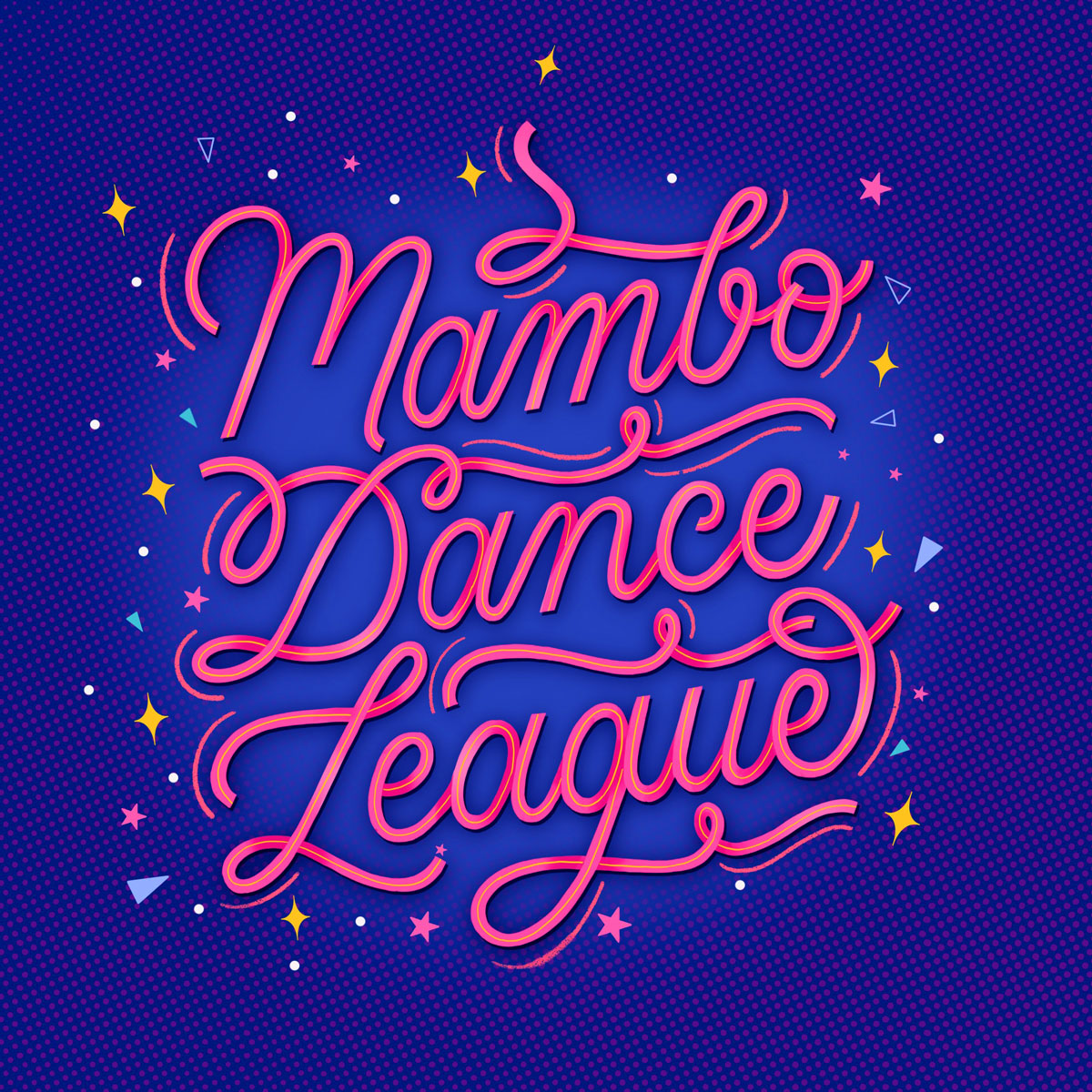 CalliLetters-Monolinear-Handlettering-Mambo-Dance-League-Sandra-Brezina