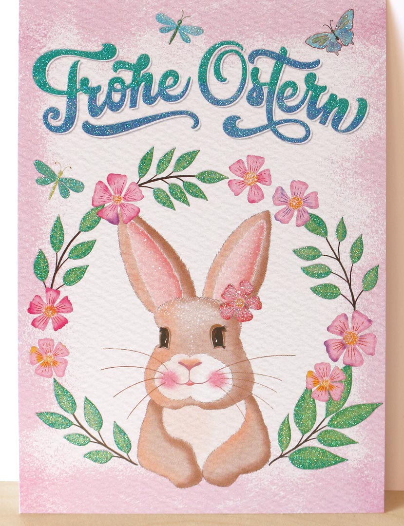 CalliLetters-designt-Grusskarten-Ostern-Osterhase-Sandra-Brezina