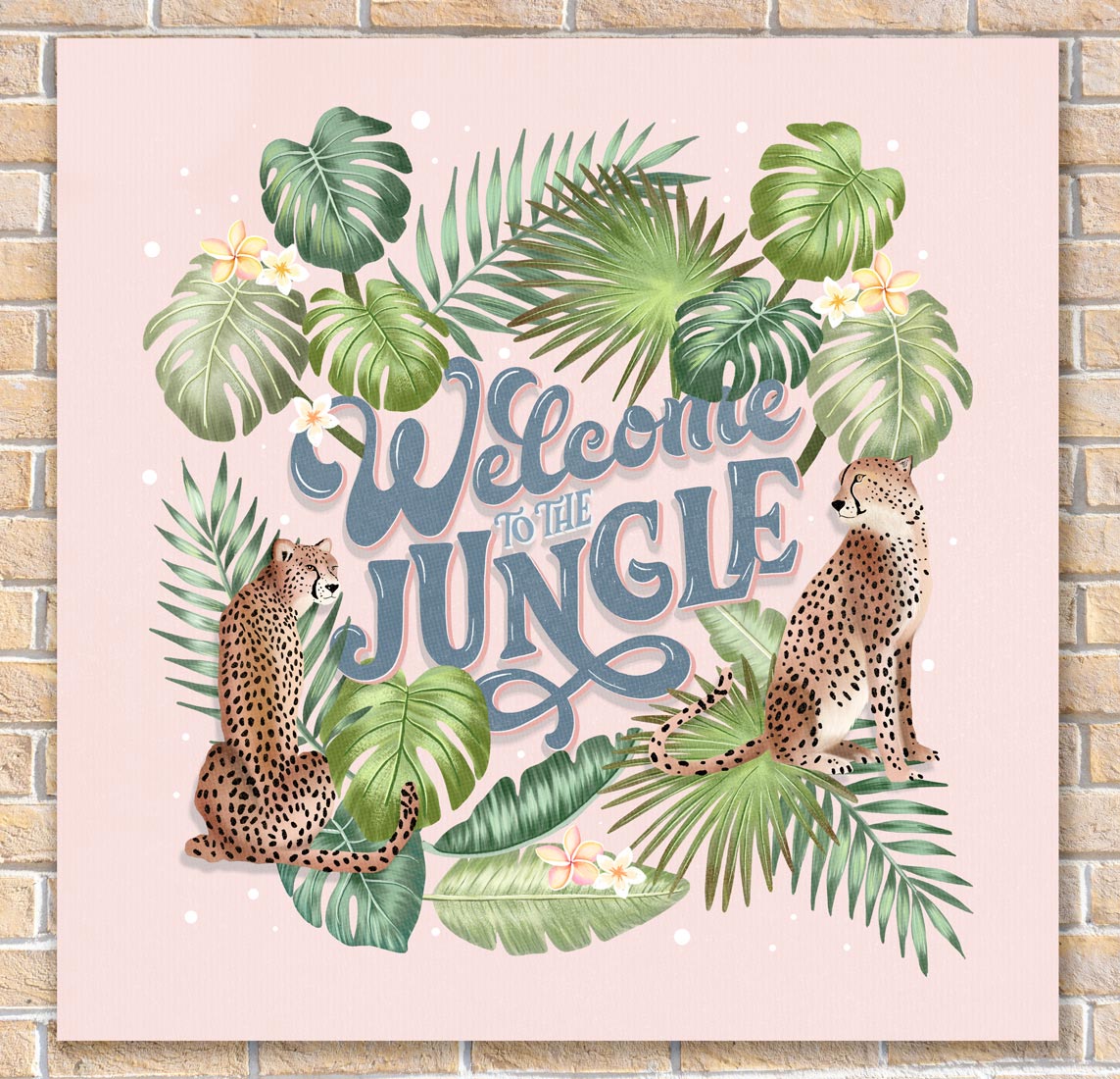 CalliLetters-Handlettering-Illustration-Welcome-to-the-Jungle-Sandra-Brezina-Wien