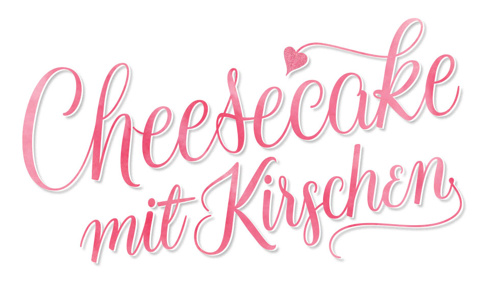 CalliLetters-Logo-Schriftzug-Foodblogger-Cheesecake-Mit-Kirschen-Sandra-Brezina